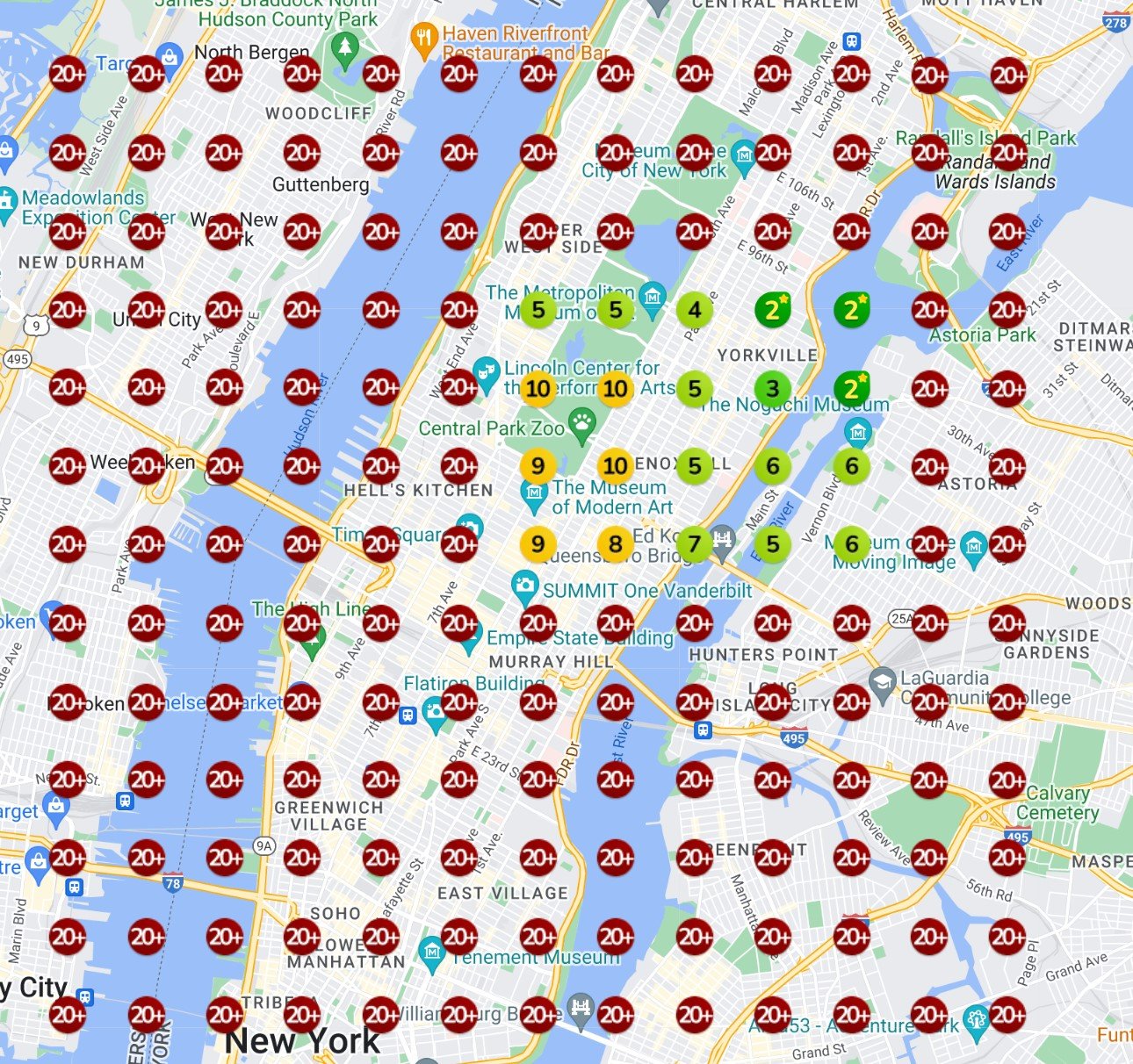 Mojave desert in the sun